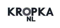 kropka logo black and white